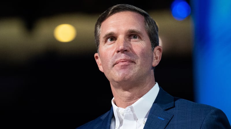 Kentucky Gov. Andy Beshear in Chicago.