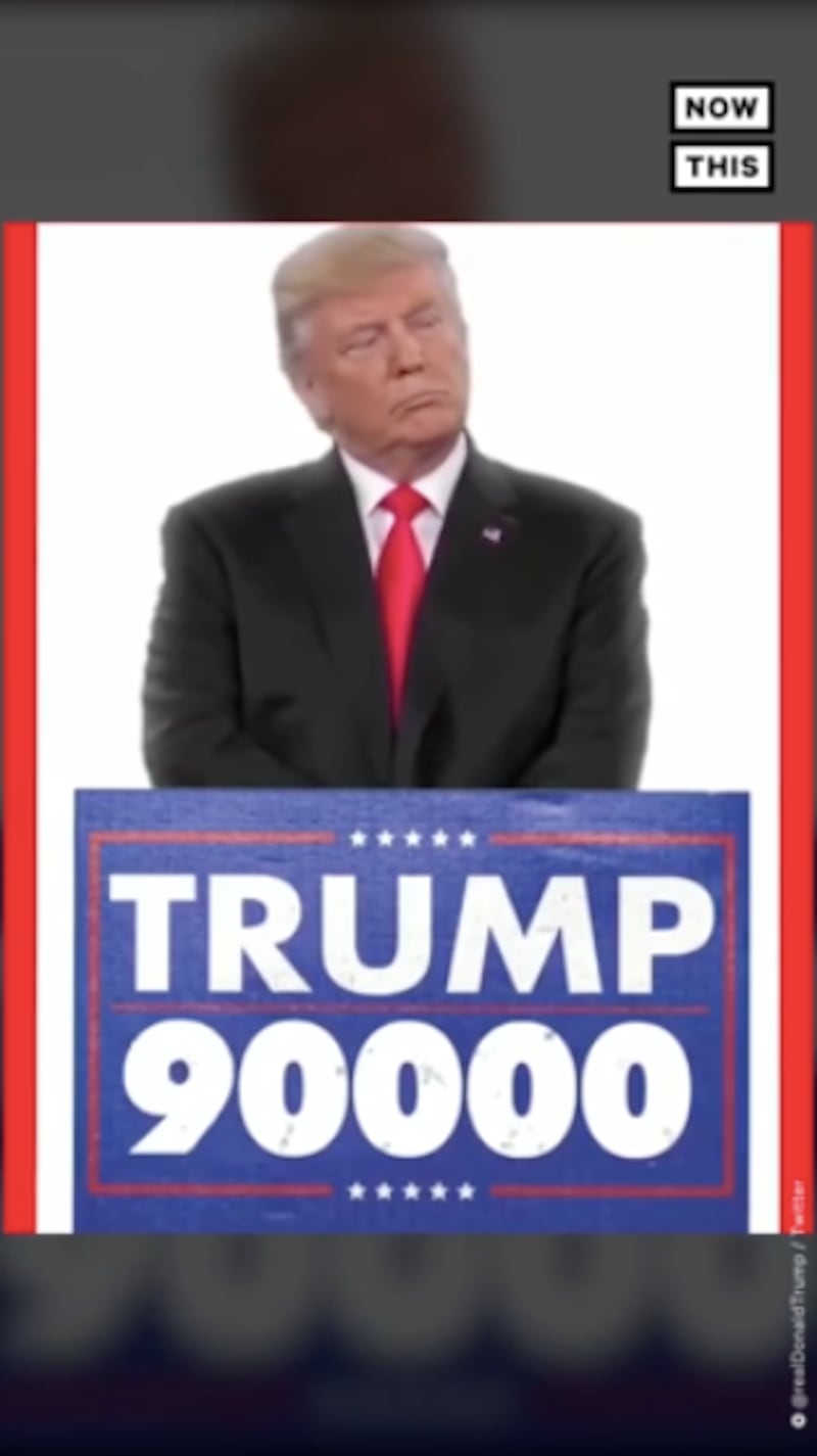 Trump's Truth Social video