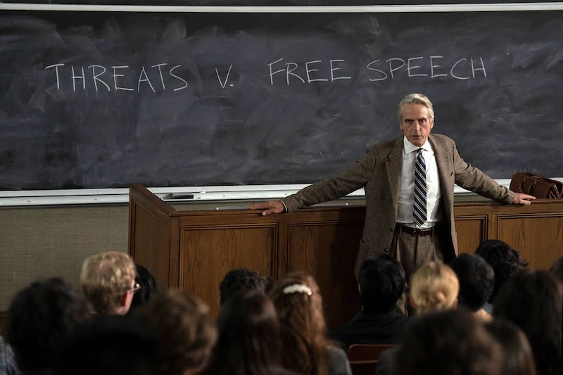 Jeremy Irons in The Morning Showj.