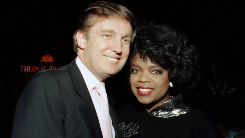 Donald Trump and Oprah Winfrey