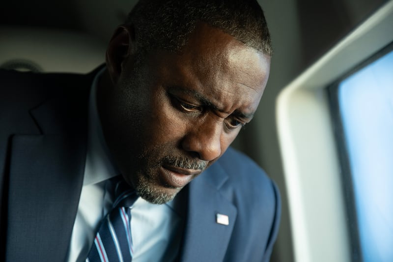Idris Elba as POTUS in 'A House of Dynamite'