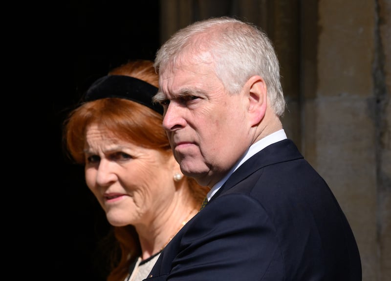 Sarah Ferguson and Prince Andrew.