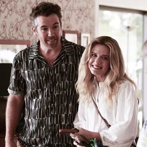 Patrick Brammall and Harriet Dyer in Colin From Accounts Season 2