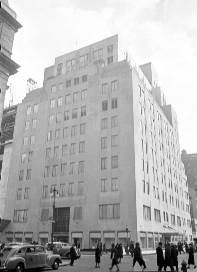 The Bonwit Teller store at 721 Fifth Avenue in 1940.