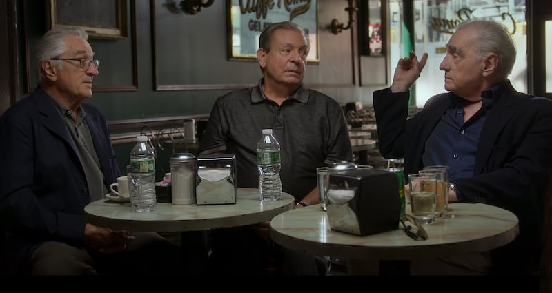 Robert De Niro, Frank “Butch” Piccirillo and Martin Scorsese