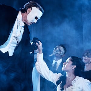 Hugh Panaro and Francesca Mehrotra