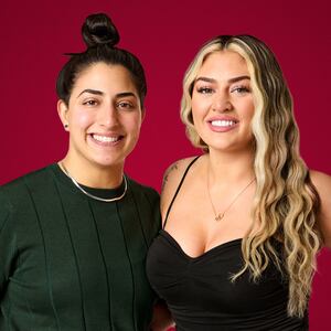 Magan and Dayna in Season 2 of The Ultimatum: Queer Love