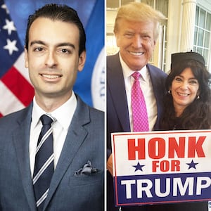 Paul and Donna Ingrassia with Donald Trump.